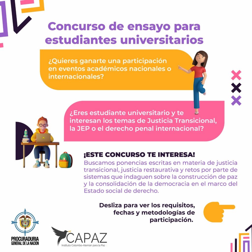 Concurso Instituto CAPAZ en alianza con Procuraduría General de la Nación