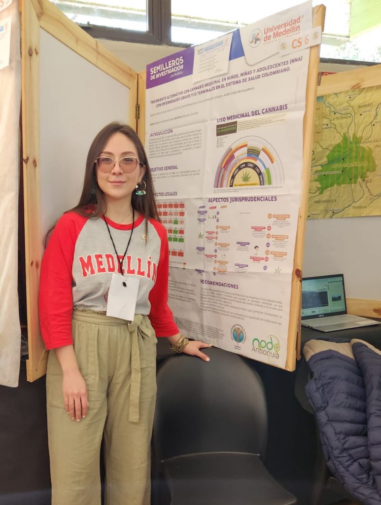 Estudiante de semillero presente en foro internacional