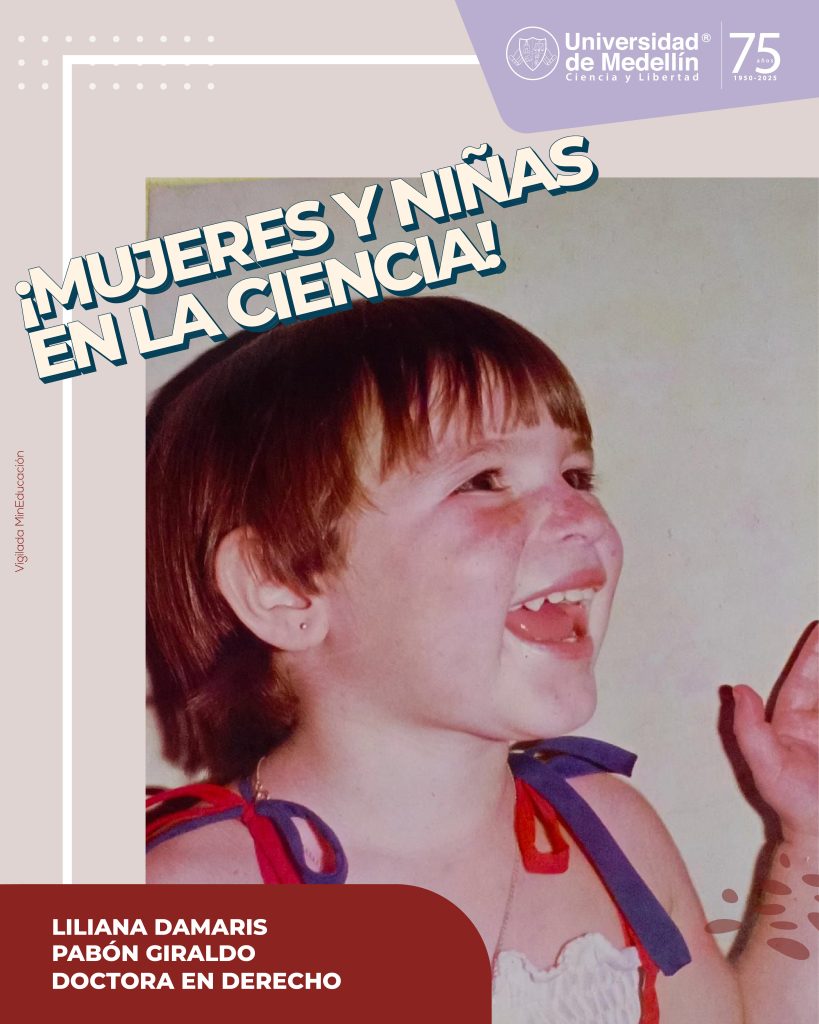 Mujer y la niña en la ciencia